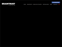 Tablet Screenshot of braintrust-cs.com